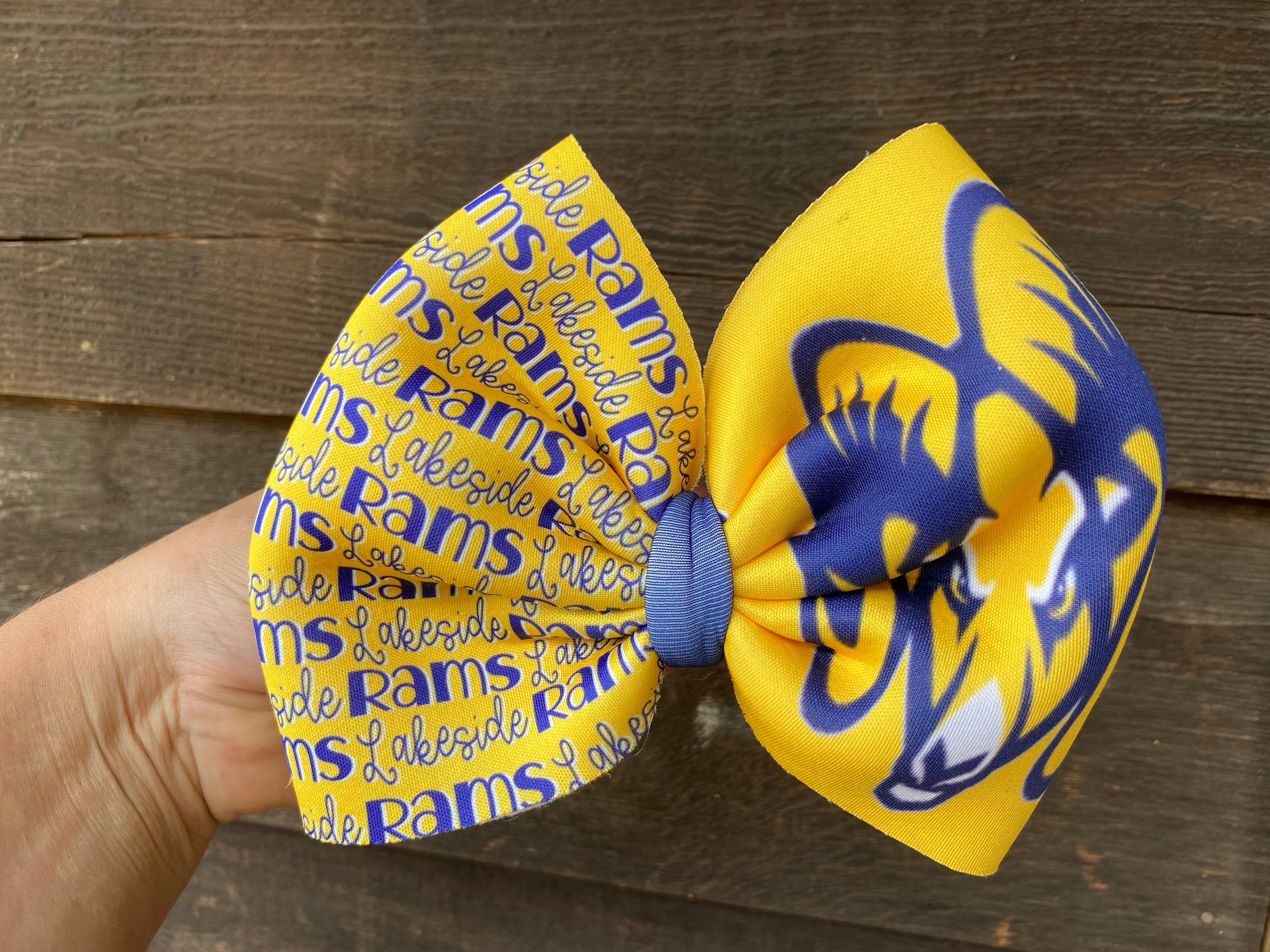 School Pride Bow-add team to notes